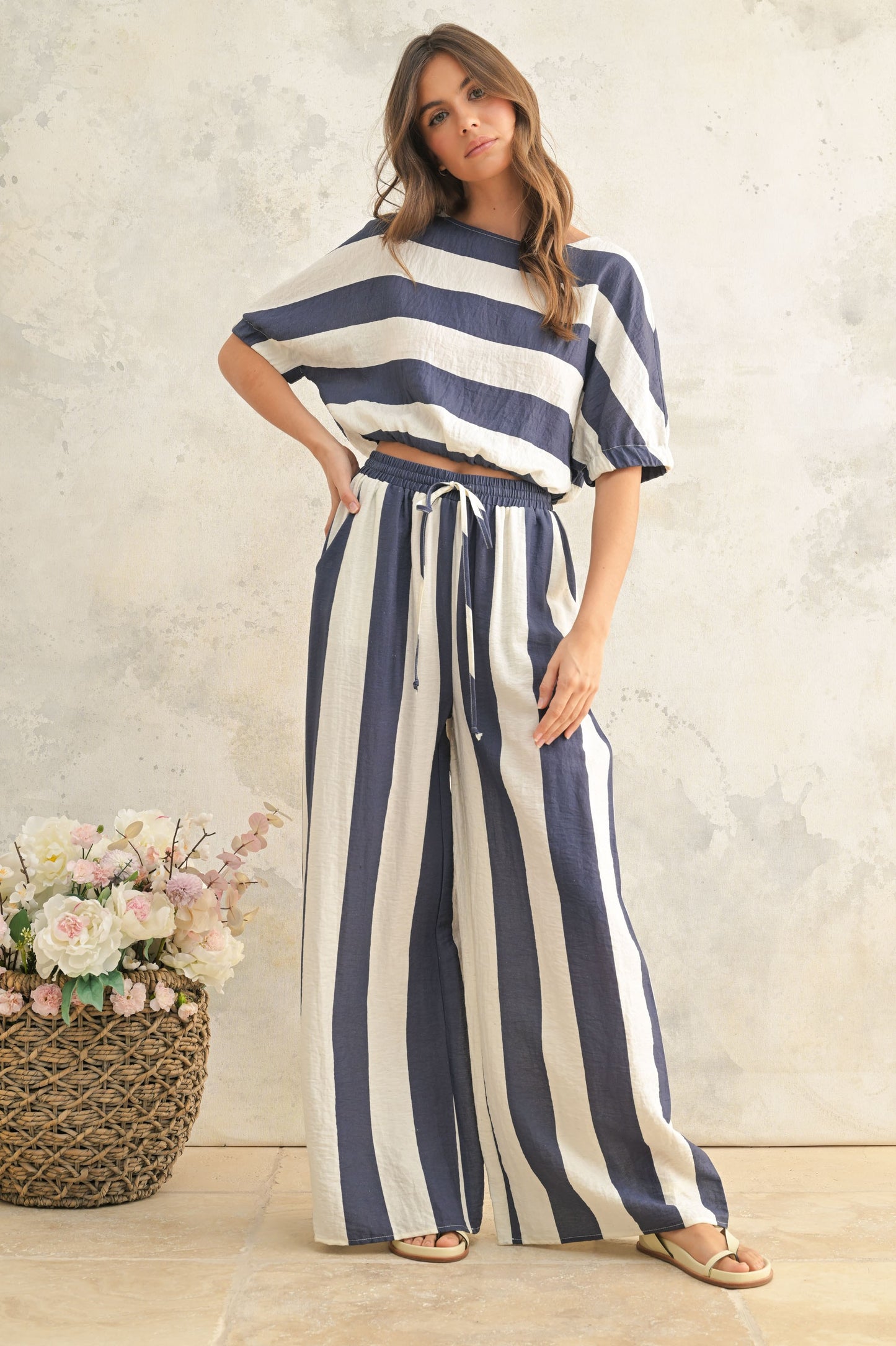 Waves Striped Top