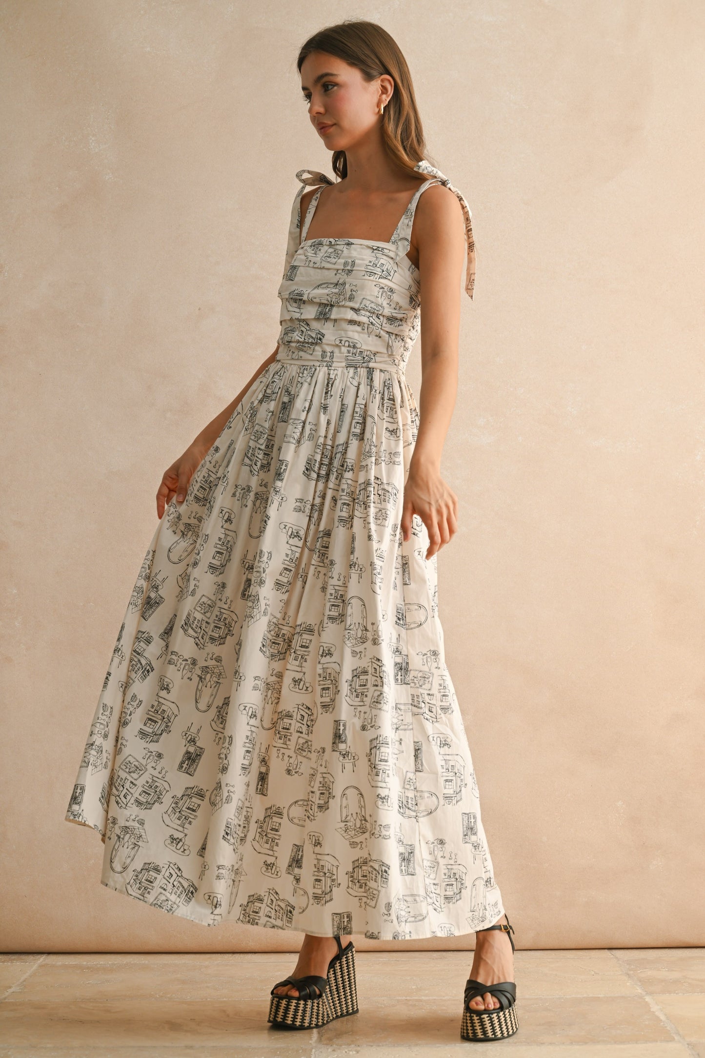Cafe Maxi Dress