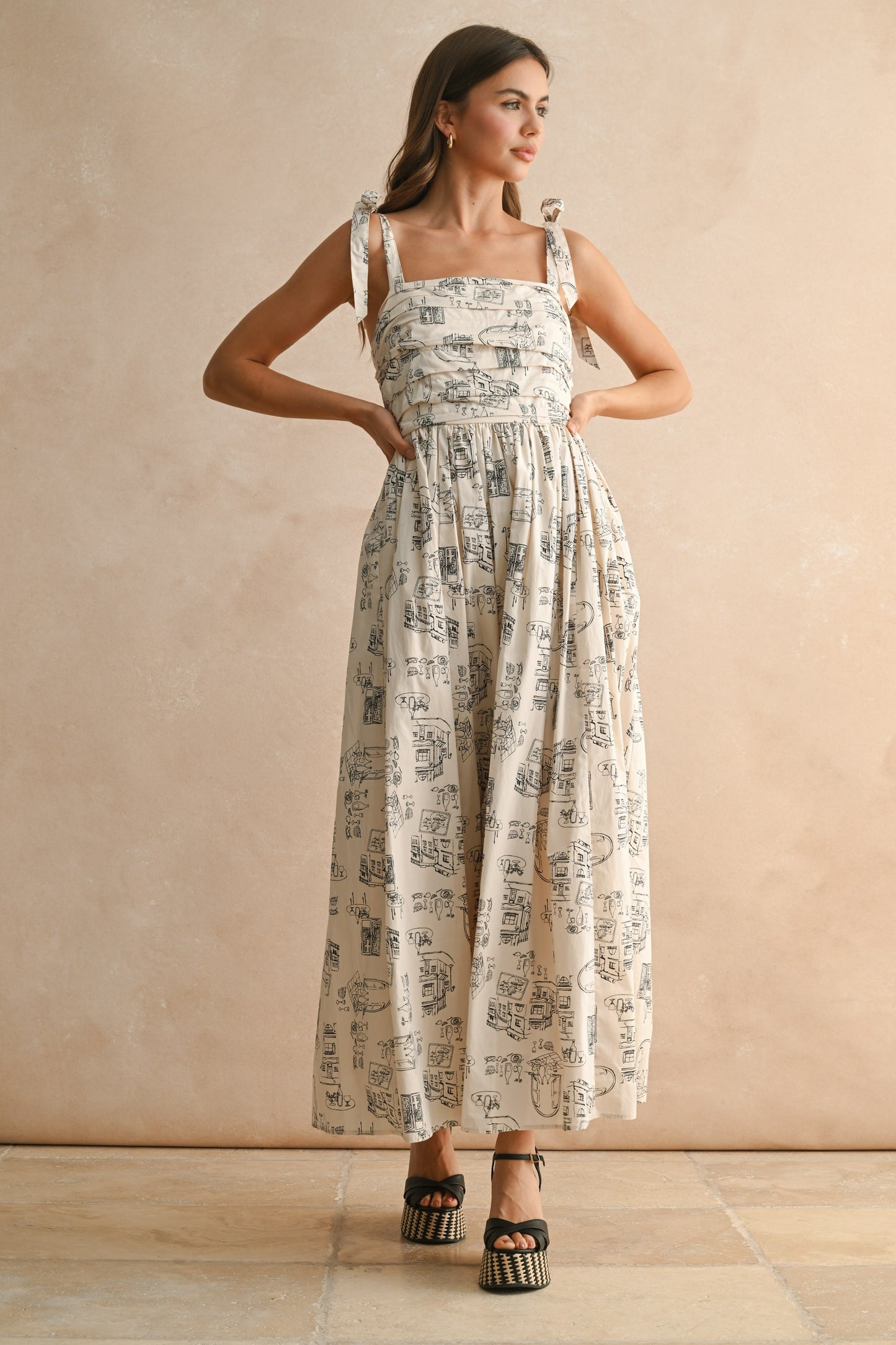 Cafe Maxi Dress