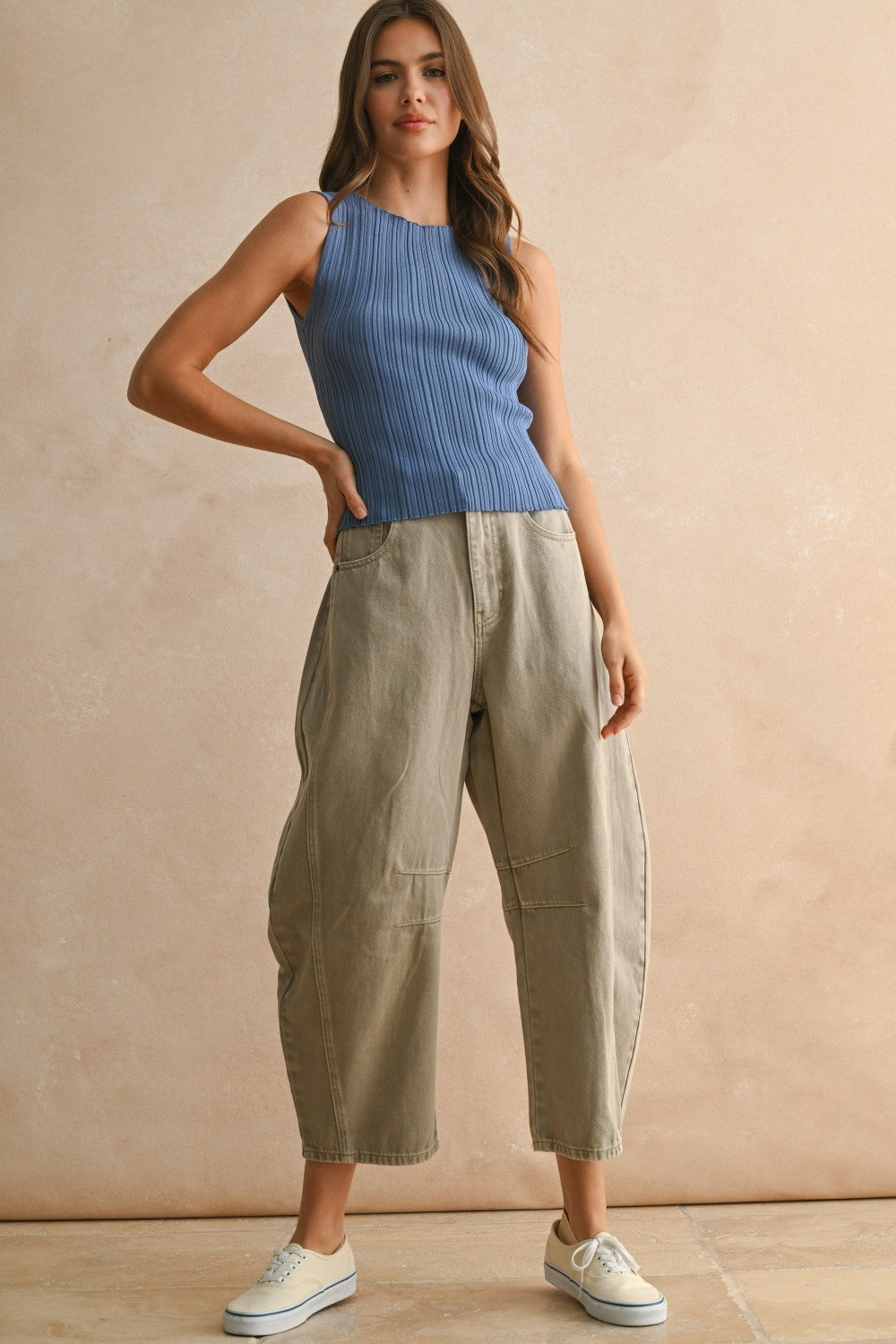 Ariella Ribbed Knit Top