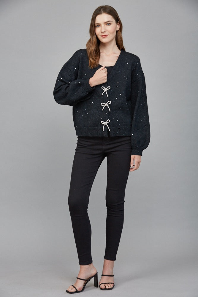 Mina Bow Sweater