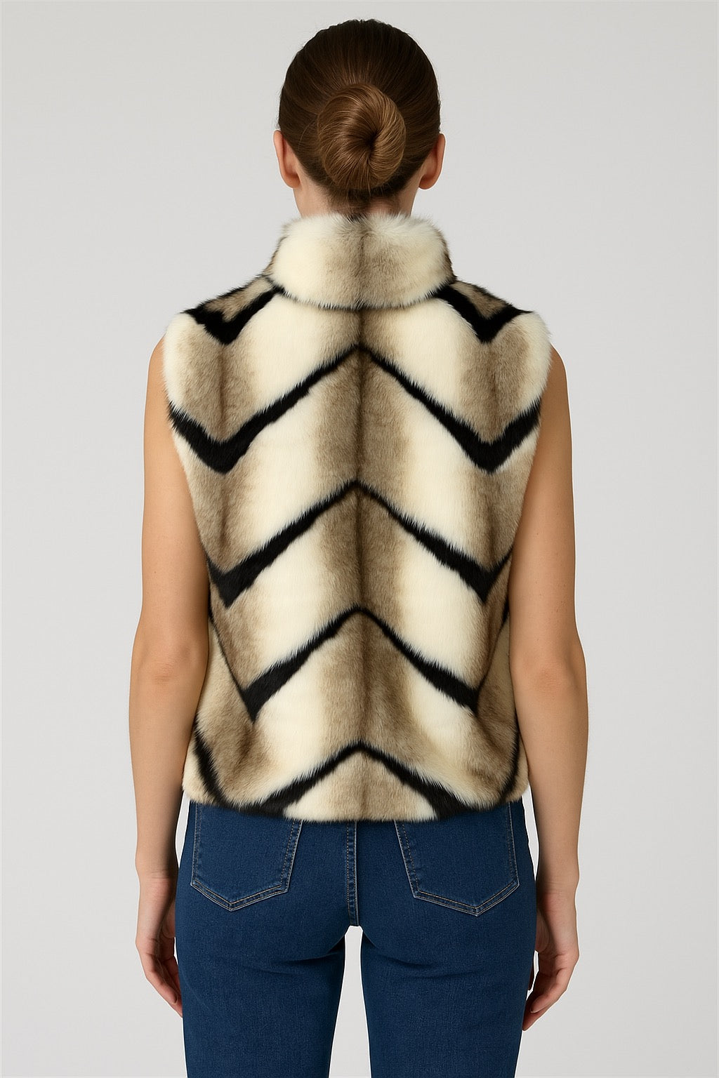 Evelyn Faux Fur Vest