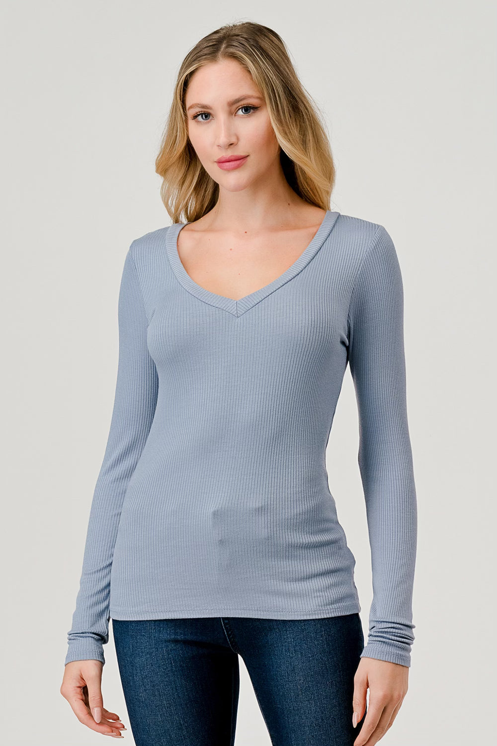 L/S Ribbed Top