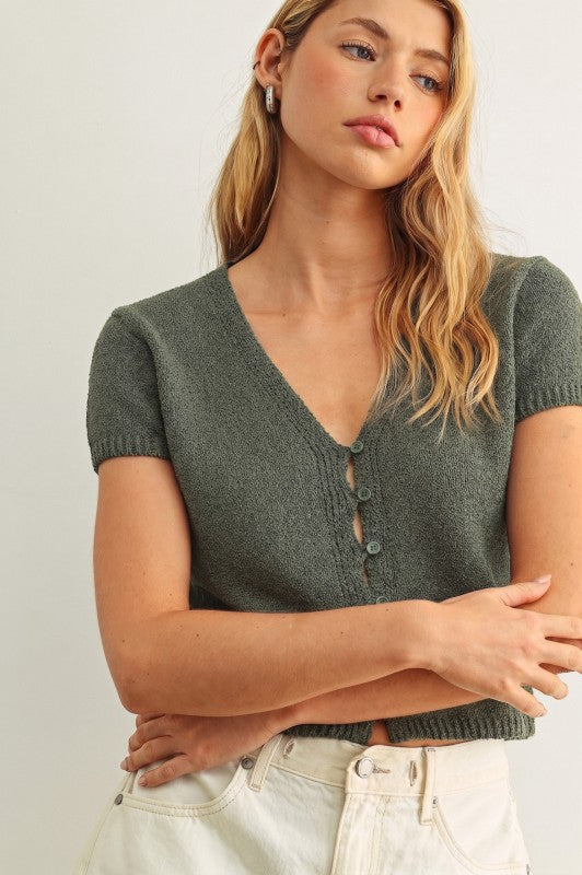 Cactus Button Topper