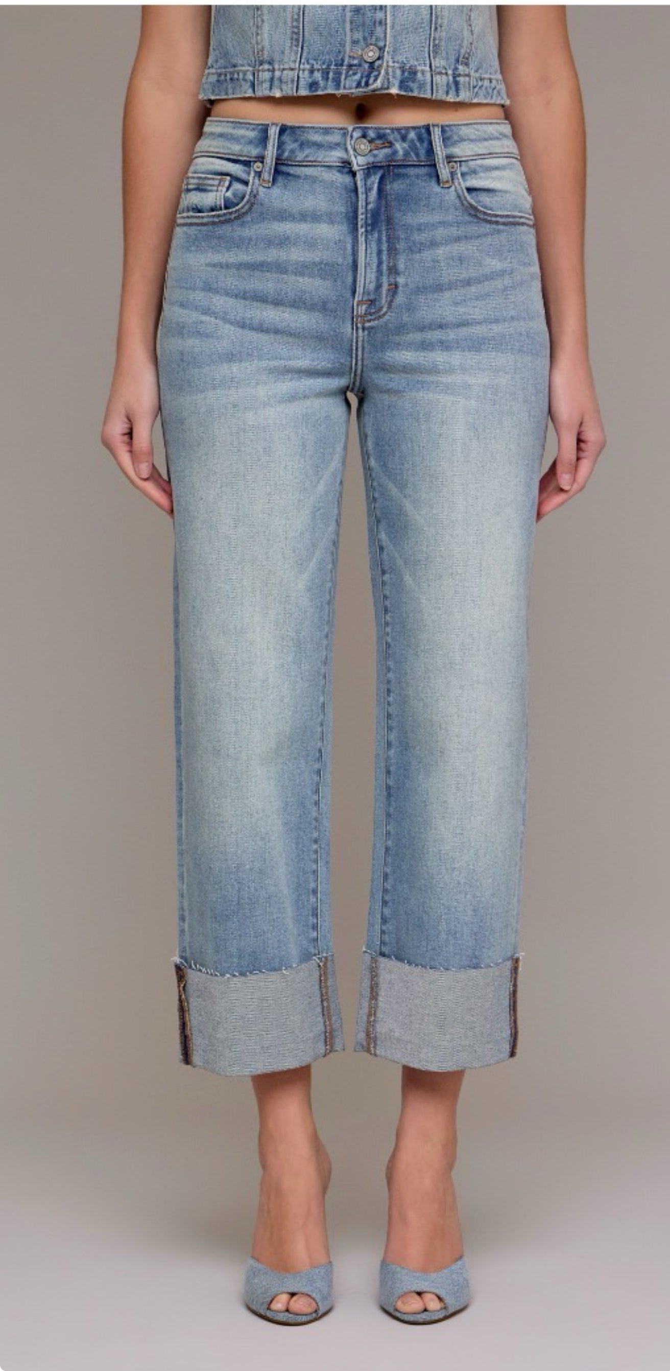 Ella Cuff Denim
