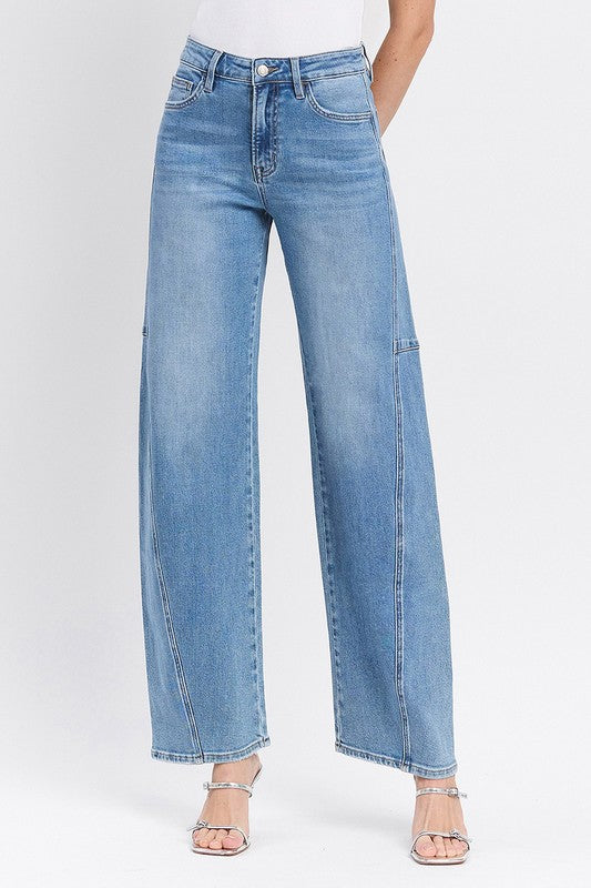 Bluey Barrel Stretch Denim