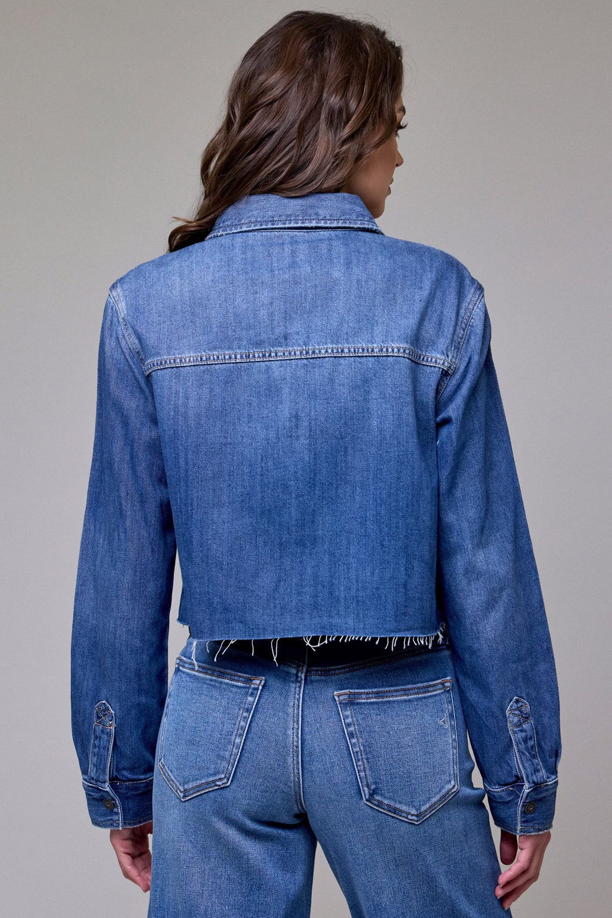 Vintage Crop Overshirt