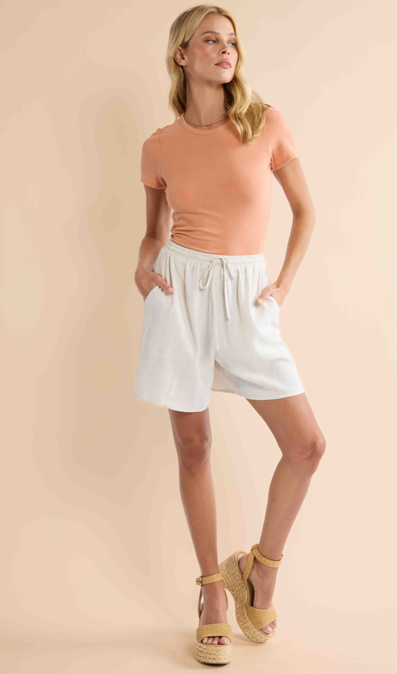 Sugarloaf Elastic Waist Shorts