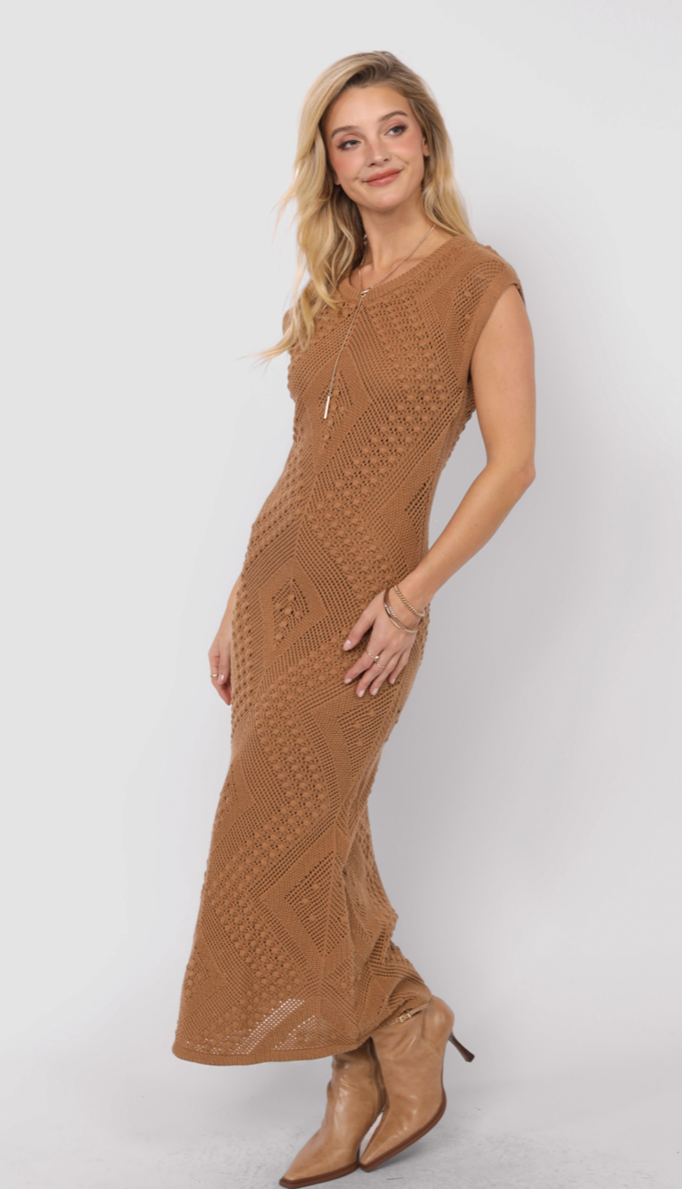 Wandering Knit Dress