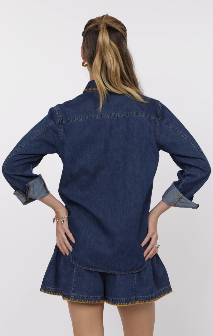 Maggs Denim Top