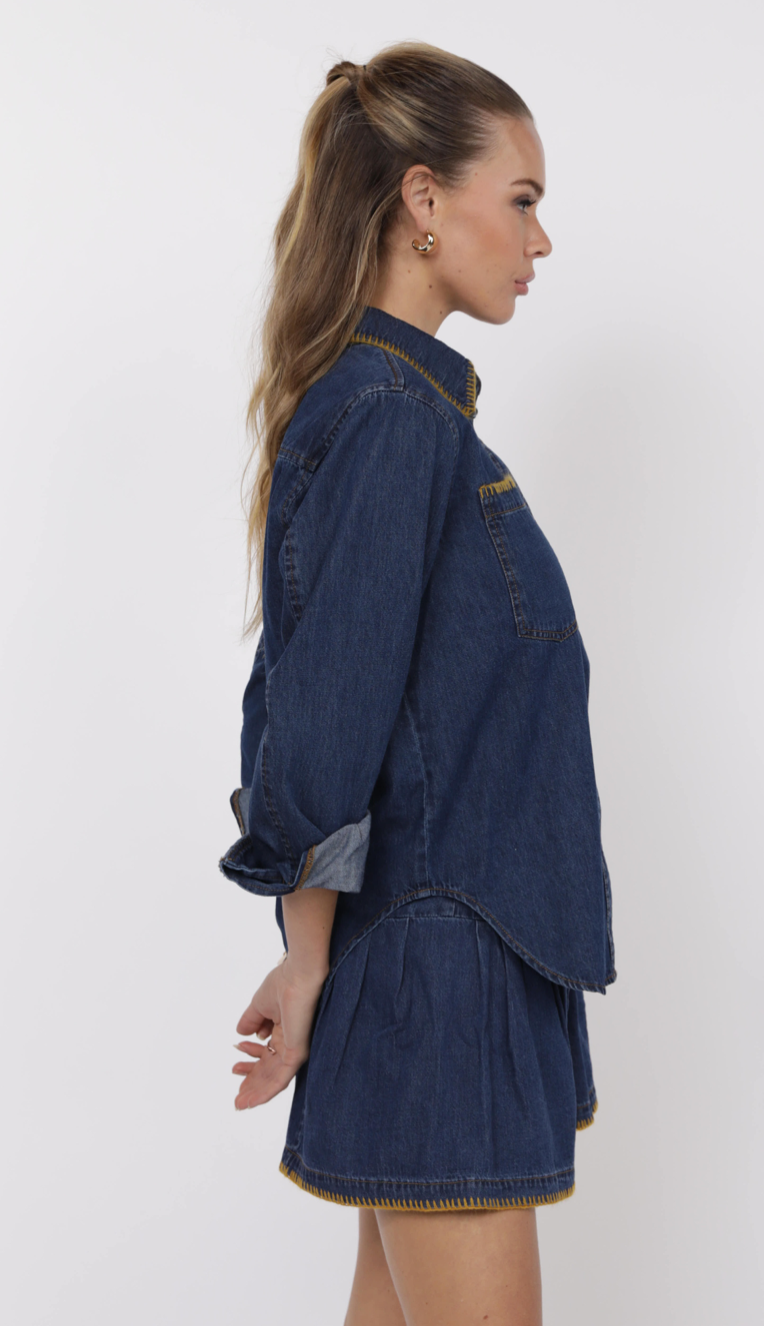Maggs Denim Top