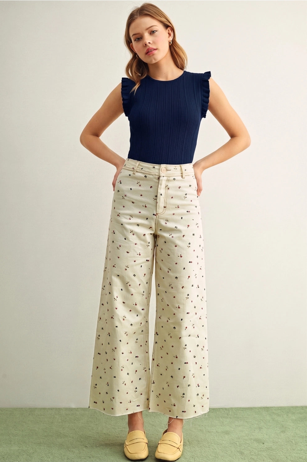 Lisa Flutter Sleeve Top