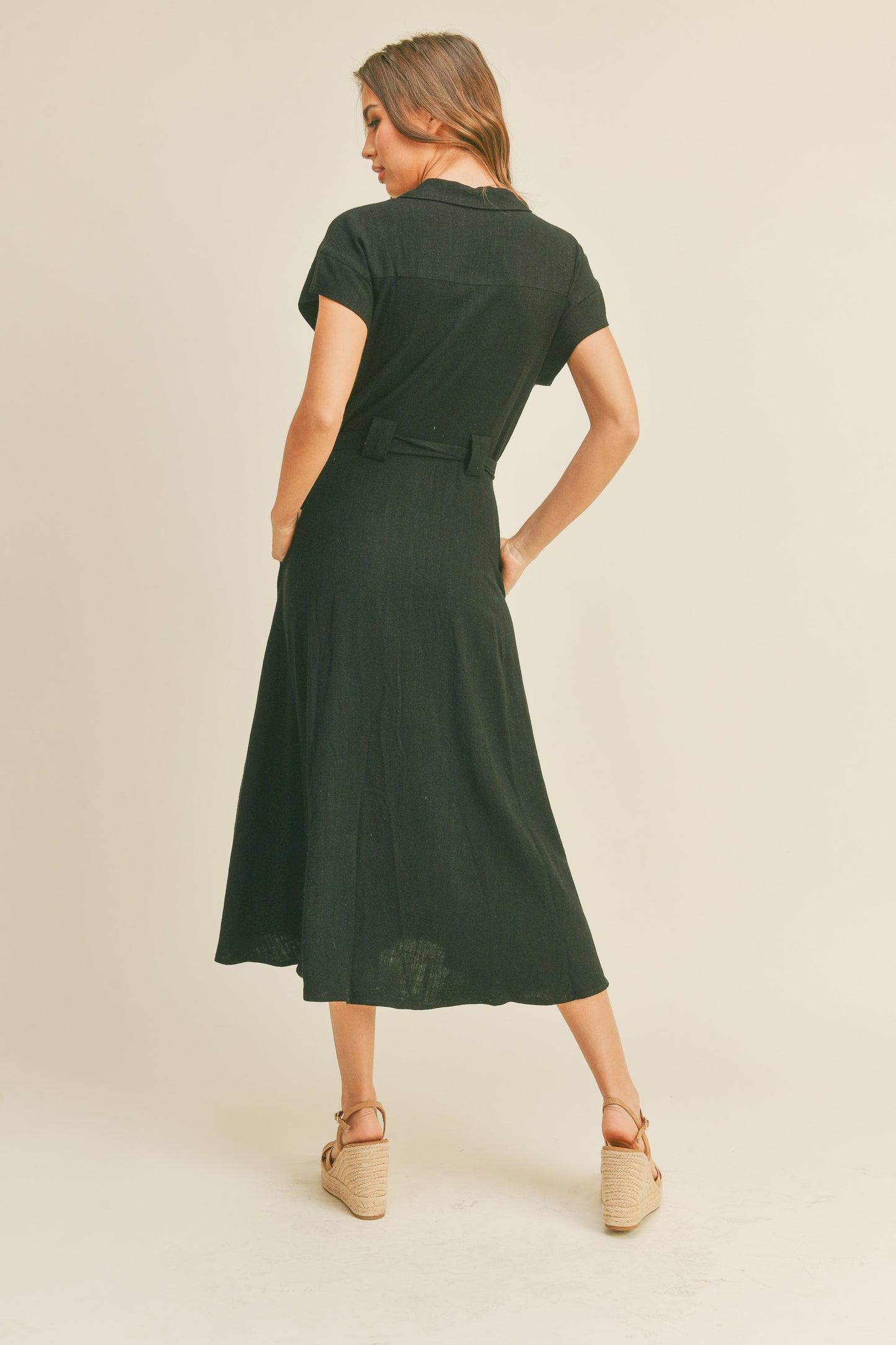 Siena Linen Dress