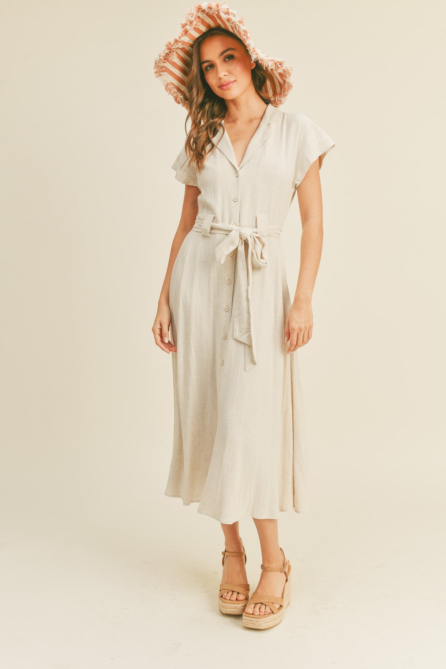 Siena Linen Dress