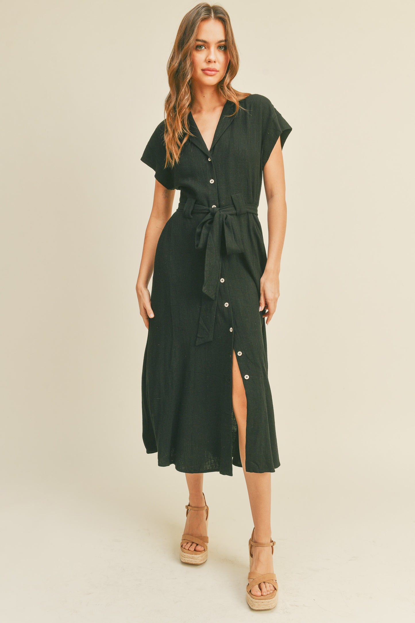 Siena Linen Dress