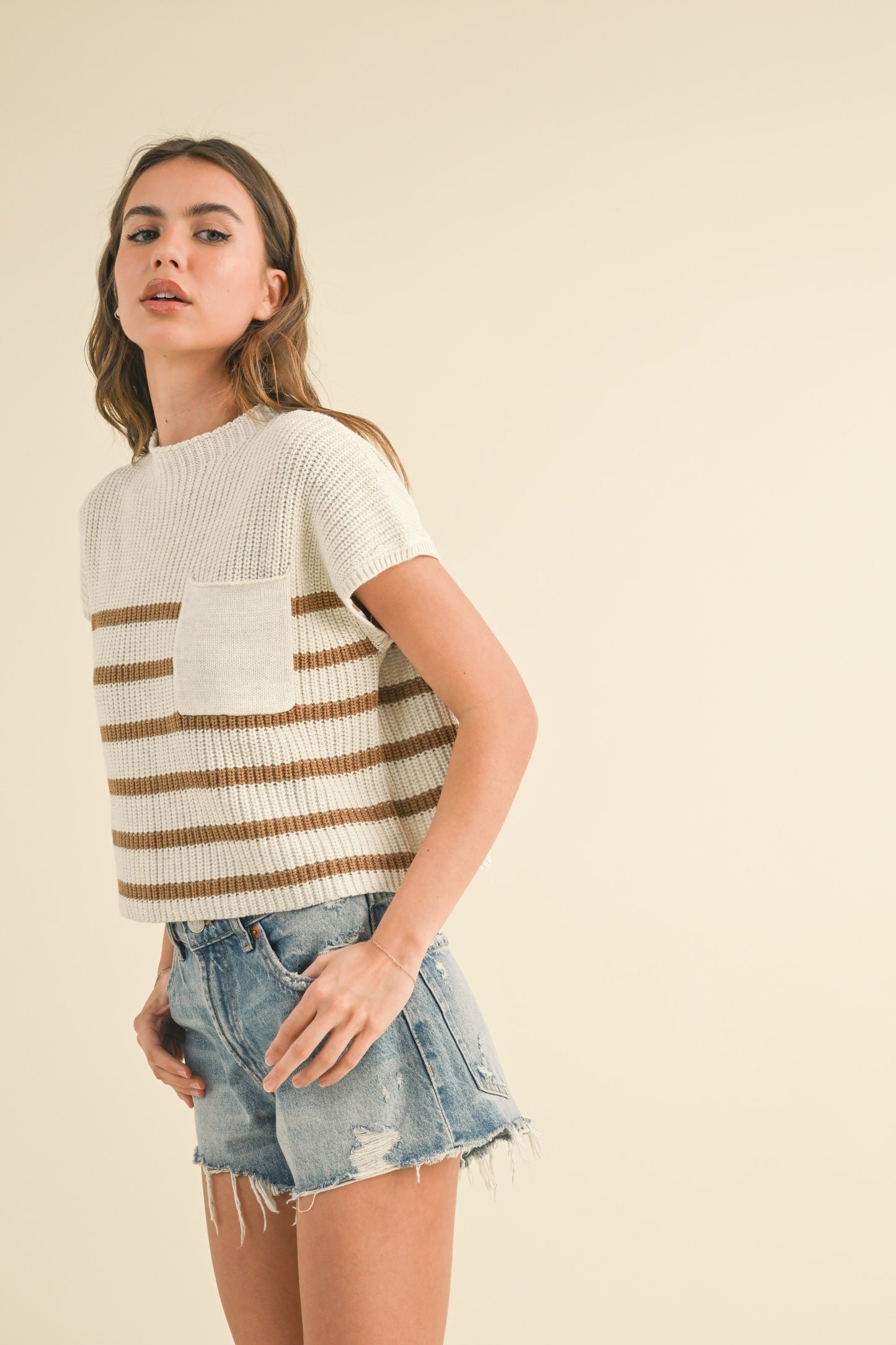 Liz Sweater Knit Top