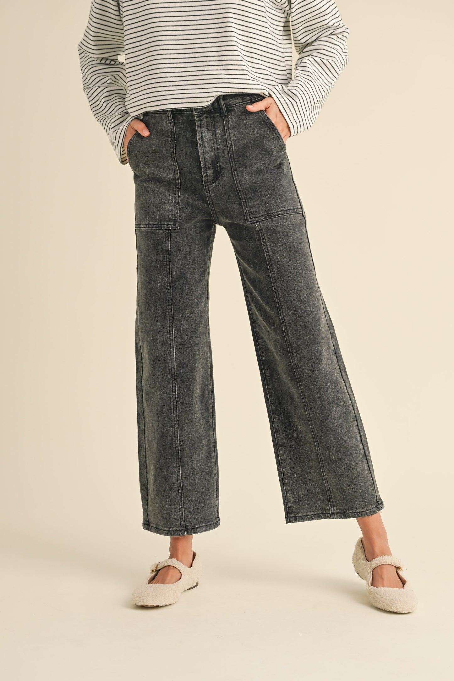 Casey Paneled Stretch Pant