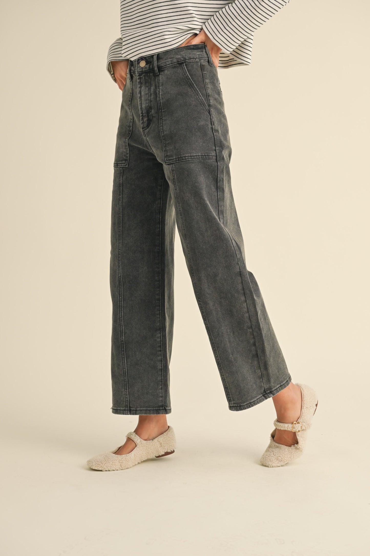 Casey Paneled Stretch Pant