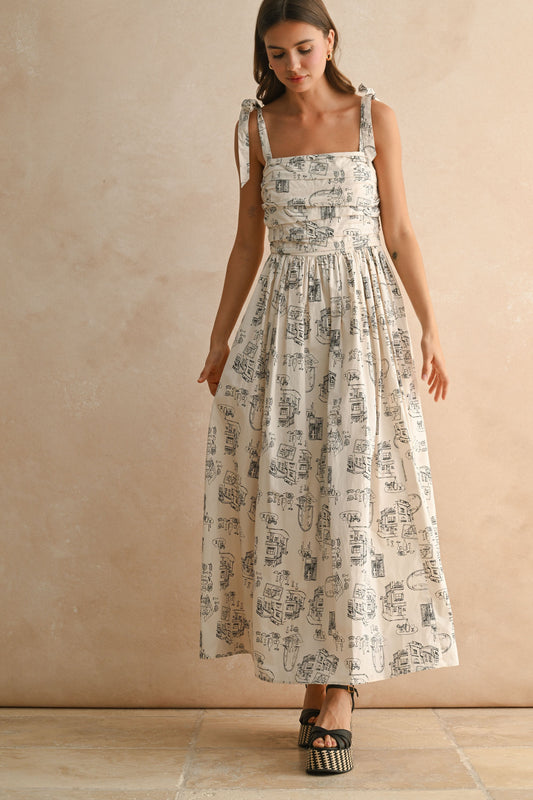 Cafe Maxi Dress