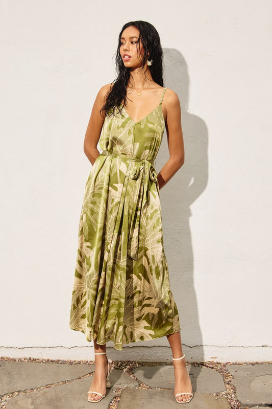 Forevermore Pleated Dress