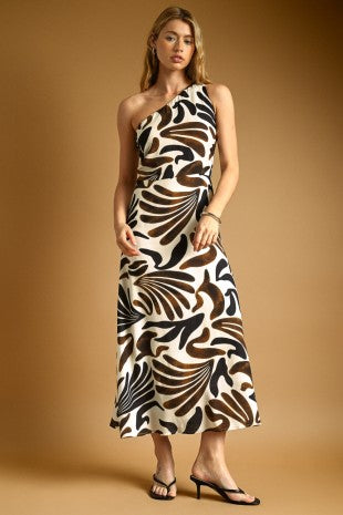 Lacey One Shoulder Dress