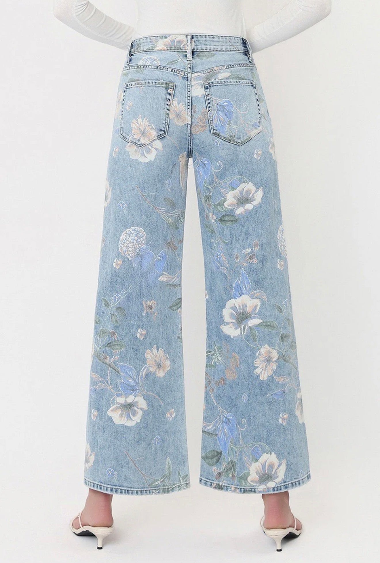 Cheryl Floral Jean