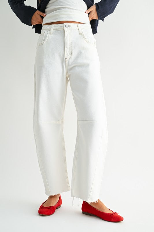 Eva Barrel Denim