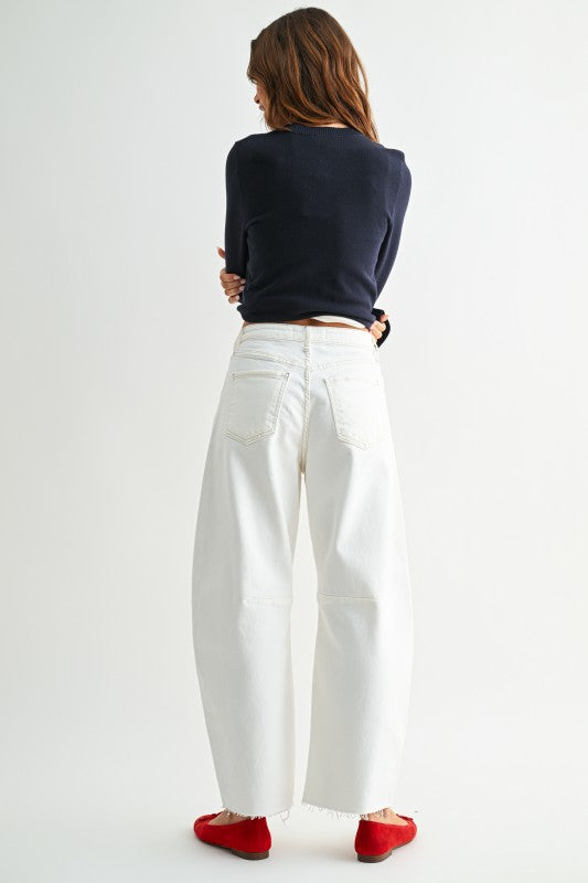 Eva Barrel Denim