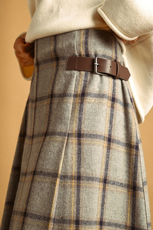May Plaid Skirt