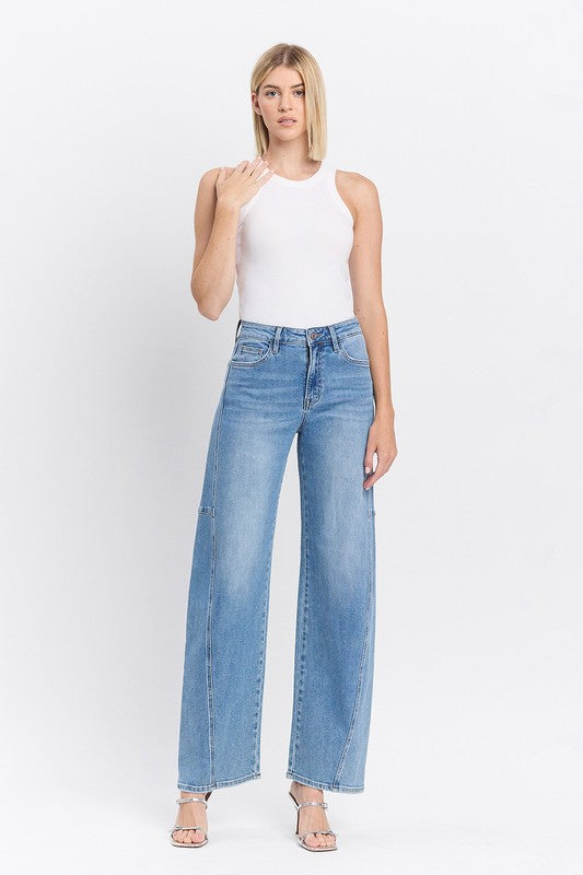 Bluey Barrel Stretch Denim