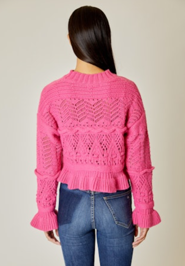 Peplum Boxy Sweater