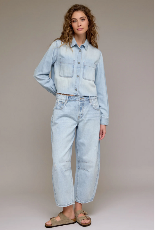 Sammie Barrel Denim