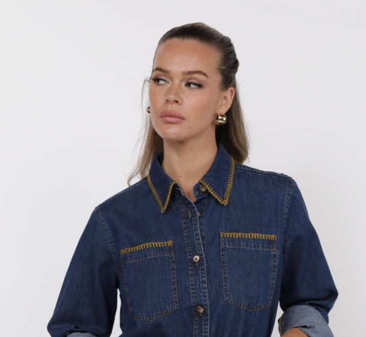 Maggs Denim Top