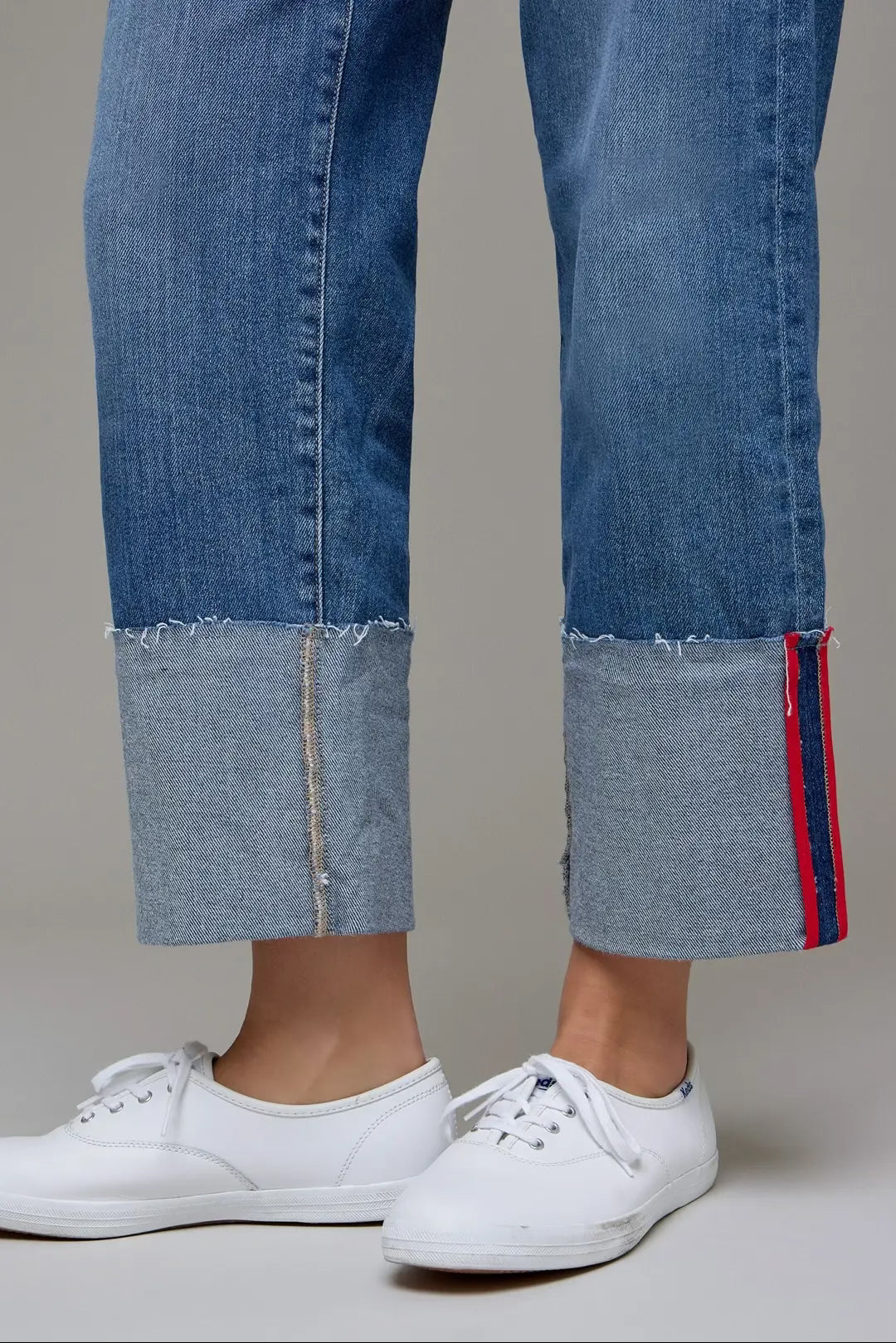 Ella Contrast Cuff Denim